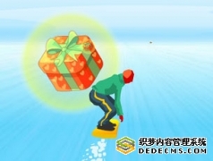 滑雪男孩