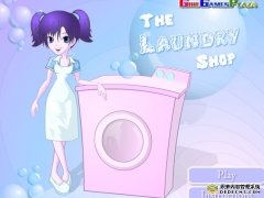 女孩洗衣店