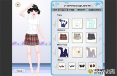 可爱MM新校服